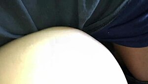 stepdaughter shocked waking christmas morning with dick inside, mouth covered to muffle screams