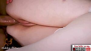 Amateur couple enjoys bareback anal and vaginal sex