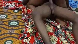 Intimate moment after vodka shots.