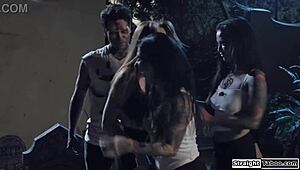 Her Dead Friends Emerge from the Grave to Confront Her