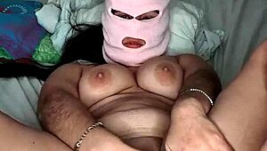 I love playing with my tight pussy as a dirty masked slut