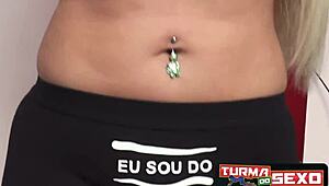 cibelle mancini does anal with horny blonde muse - frotinha porn star