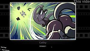 Virgin Newbie Banged in Anal Group Scene with Blowjob