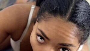 Amateur Couple's POV Blowjob on BBC!