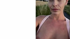 Mature MILF shows off thick all-natural ass in POV solo