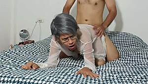 Stepsister Masturbates In Bathroom, Cock Gets Hard