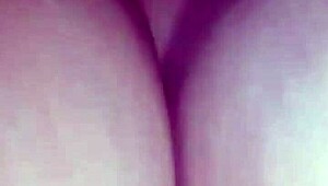 Eating milf stepmom's pussy then legs up to fuck her