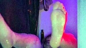 Bath Time Play Touching Boypussy With Toys