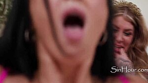 i was mistakin for a male stripper an five cougars fucked my black ass hard