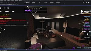 folle a esta gringa en roblox con sexo hardcore y creampie