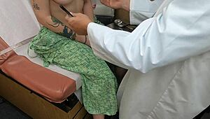 scarlett johnson acts as medical tit consultant in part one