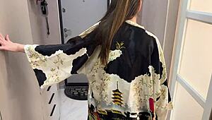 Seduced And Fucked Horny Stepmom After Party - Russian Amateur With Talk