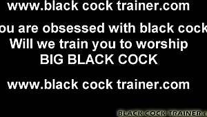 Femdom Mistress Teases Desperate Craving for Big Black Cock