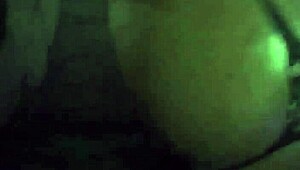 Fat ass bouncing in amateur college couple action. Black ebony wife joins the fun.