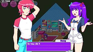 Step Sister Drops Towel