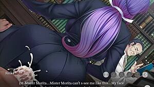 Hidden sex scene with couple engaging in intimate acts discreetly