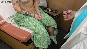 scarlett johnson acts as medical tit consultant in part one