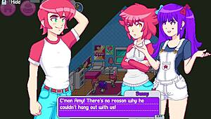 Step Sister Drops Towel