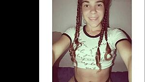 Amazing Big Ass Amateur In Sexy Pose With Tits And Anal Action