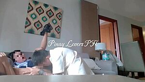 An 18-year-old student visits and gets fucked by her classmate