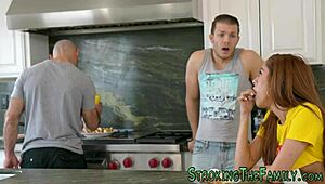 Latin teen 18+ager blows stepbrothers dick