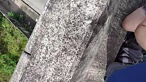 Hot Chubby Girl Fucking In The Street In Front Of People