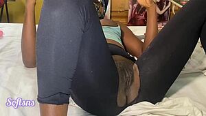 Adults explore the allure of cozy bedrooms together.