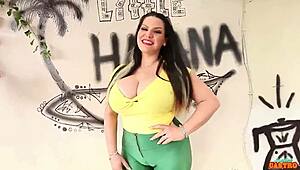 angelina castro takes strap-on inside submissive cristi ann