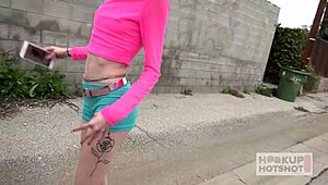 90-Pound Aria Haze Craves Whore Treatment from Bryan Gozzling