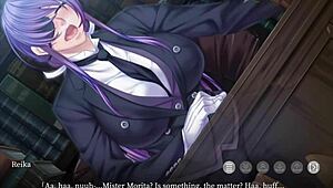 Hidden sex scene with couple engaging in intimate acts discreetly