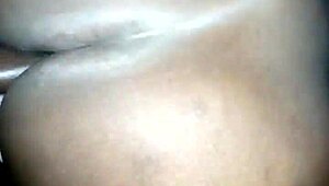 Naija Bbw Milf Bends Over For Rough Doggystyle Creampie