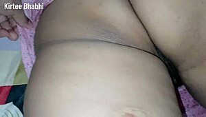 Step sister and brother shared bed for hard rough fuck with creampie