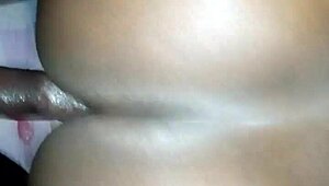 Naija Bbw Milf Bends Over For Rough Doggystyle Creampie