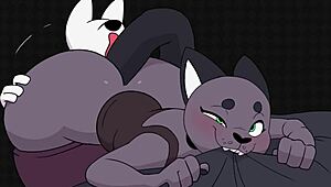 Virgin Newbie Banged in Anal Group Scene with Blowjob