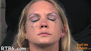 sexy girl is tearing up from her hardcore t