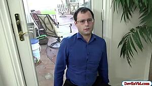 redhead daisy gets pounded by black dick