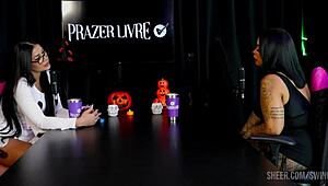 Compilados Da Marcely Mello No Swing Cast Com Tifany Rocha - Parte 2 Watch On Sheer Red