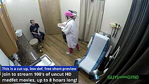 Nurse Fingers Patient's Ass During Exam!