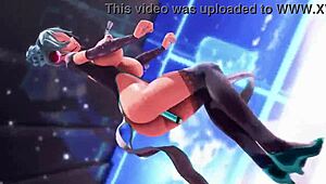 Hatsune Miku Continues Her Dance Routine in an Animated Performance