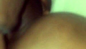 Big Breasts Girl Teases With Her Ebony Curves.