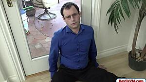 redhead daisy gets pounded by black dick