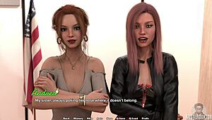 Hot law school roleplay with horny teens 😏