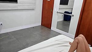 Bastidores da primeira vez no porno da novinha jenifer carioca