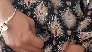 Latina with curly hair intriguingly handles black cock in homemade scene