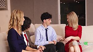 Wow, valentine seeding after swapping step moms Gigi Dior and Millie Morgan!