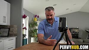 Serena Hill's Intense Rebound Fucking with Stepdaddy Charles Dera.