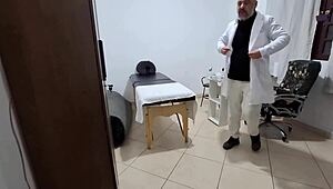 Patient Gets Fingered By Proctologist During Intense Anal Exam!