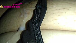 bbw wife cuckold creampie husband clean