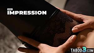 Francys belle, small-titted latina milf, is really enjoying a hard cock in her ass