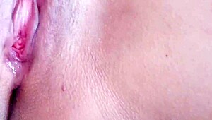 sexy brunette loves to masturbate and touch her big natural tits